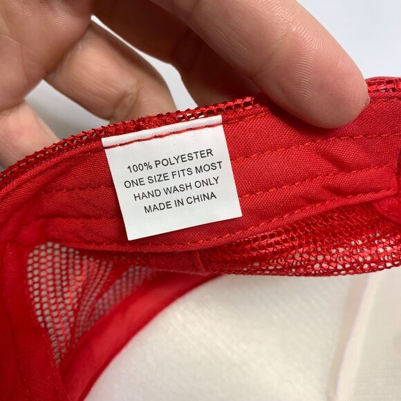 Limited Edition Raising Canes Arched Logo Foam Trucker Crew Hat - Picture 7 of 7